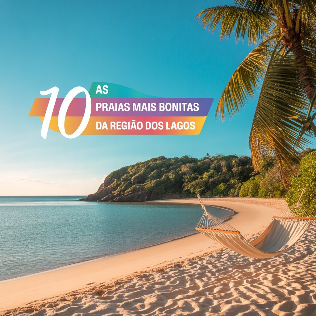 As 10 praias mais bonitas da Região dos Lagos